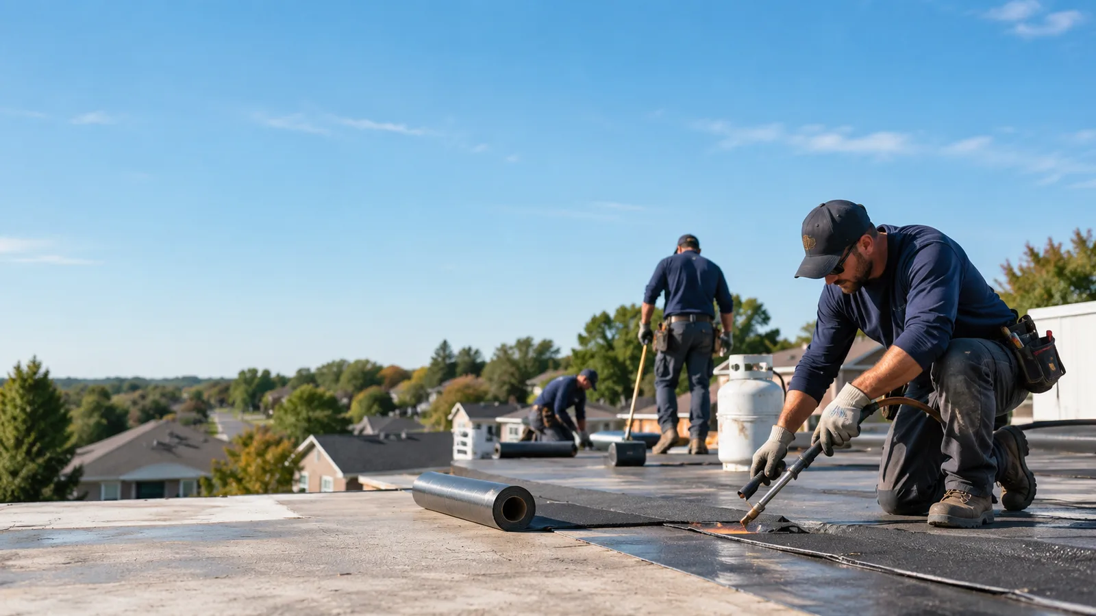 Flat Roof Leak Repair providers in San Andreas, CA